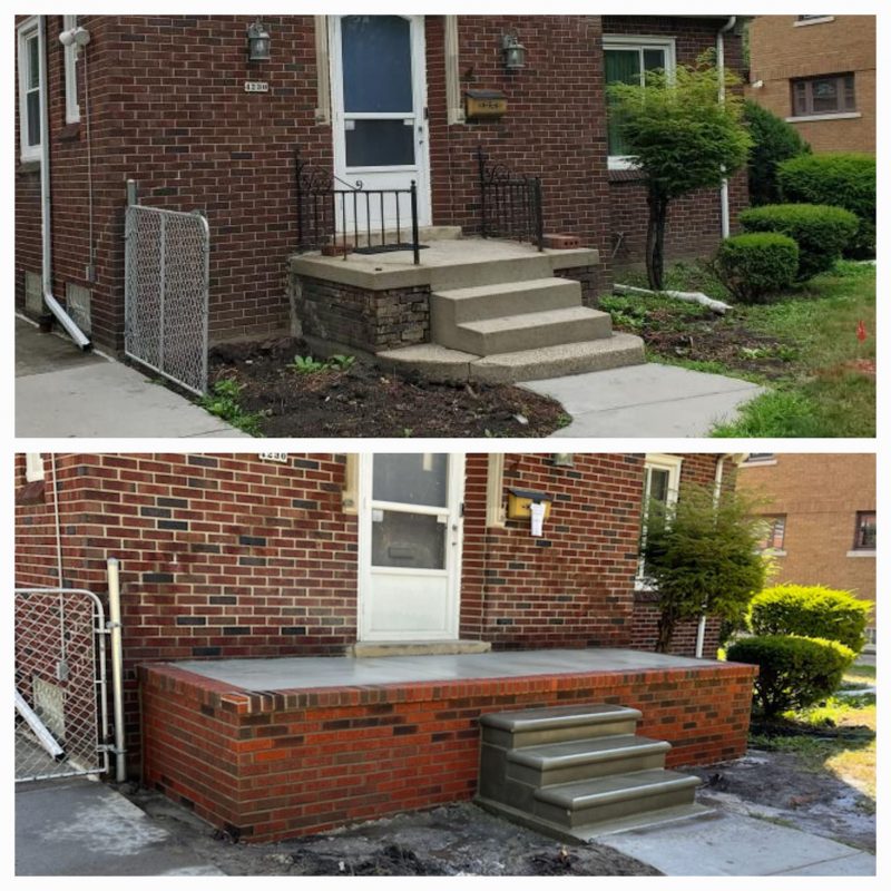 Before and After Masonry Projects in Garden City, MI Next Level — free download